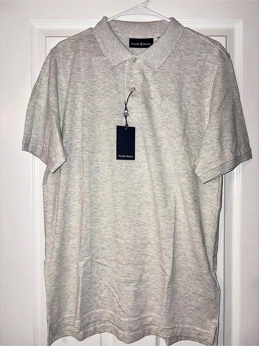 Psycho Bunny Gray Polo Shirt Size Small NWT